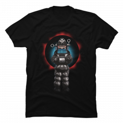 robby the robot t shirt